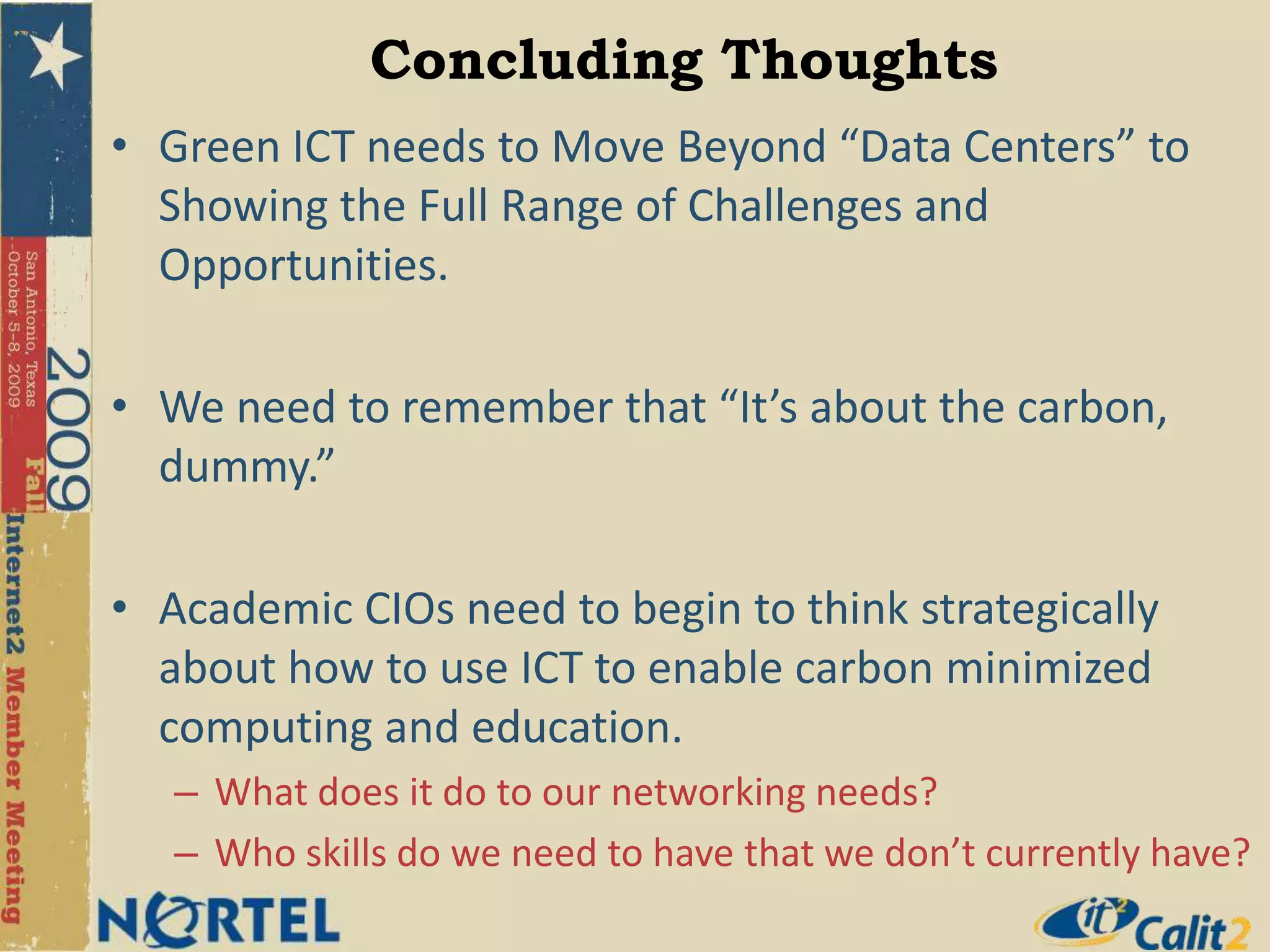 CineGrid Exchange, Storage for 4K Video (Tom DeFanti, Larry Smarr, Jeanne Ferrante)	GreenLight Research Team and FociApplications