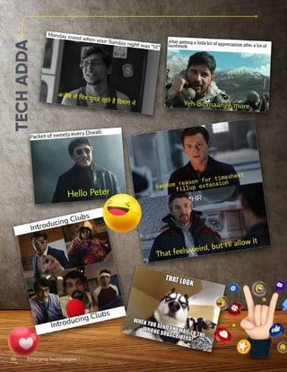 TECH
ADDA
Emerging Technologies
30
 