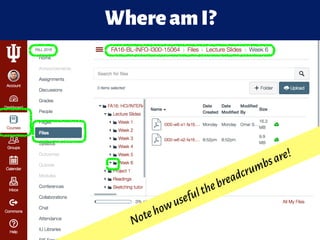 WhereamI?
Notehowusefulthebreadcrumbsare!
 
