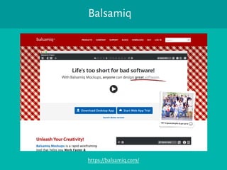 Balsamiq
https://balsamiq.com/
 