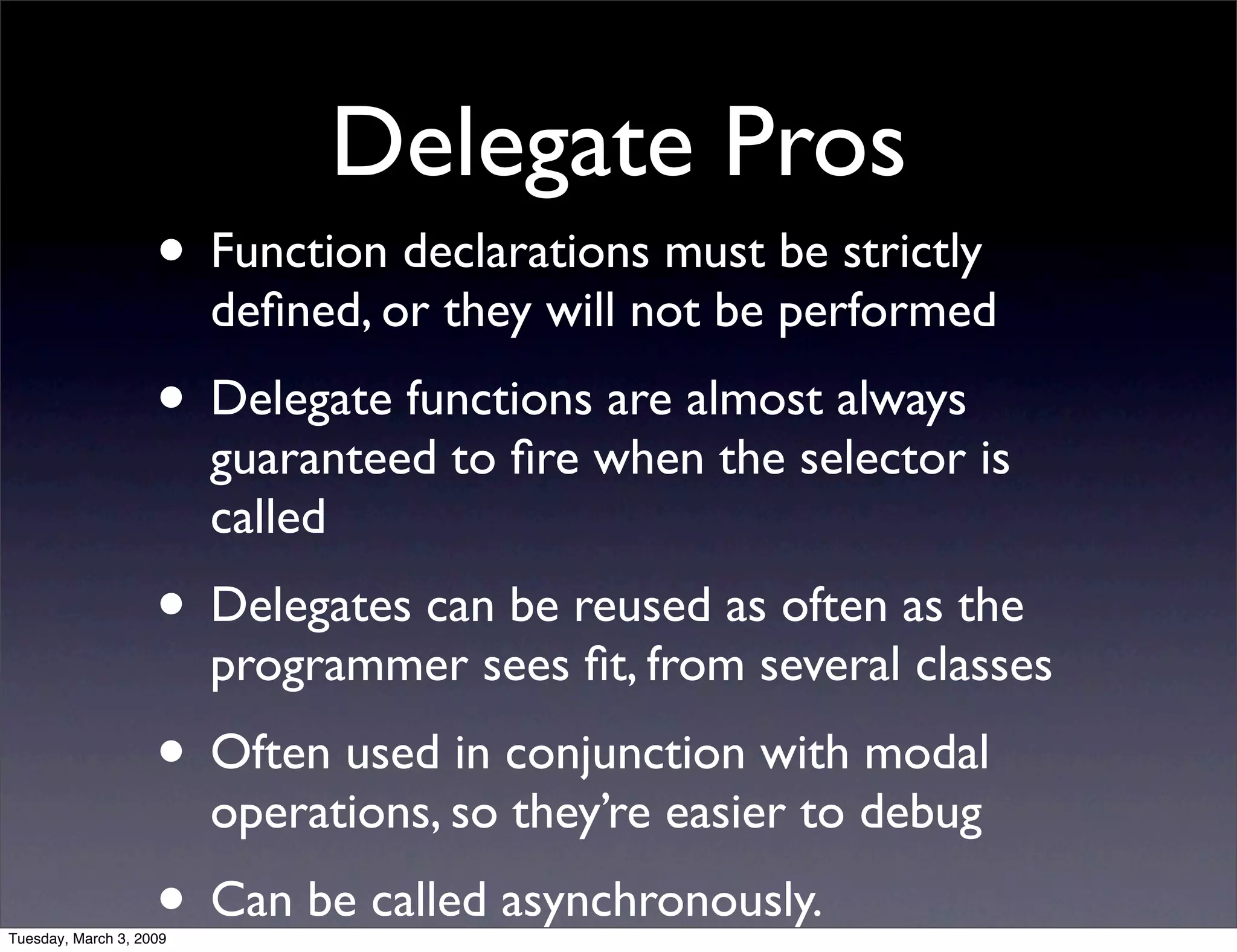 NSNotificationCenter vs. AppDelegate