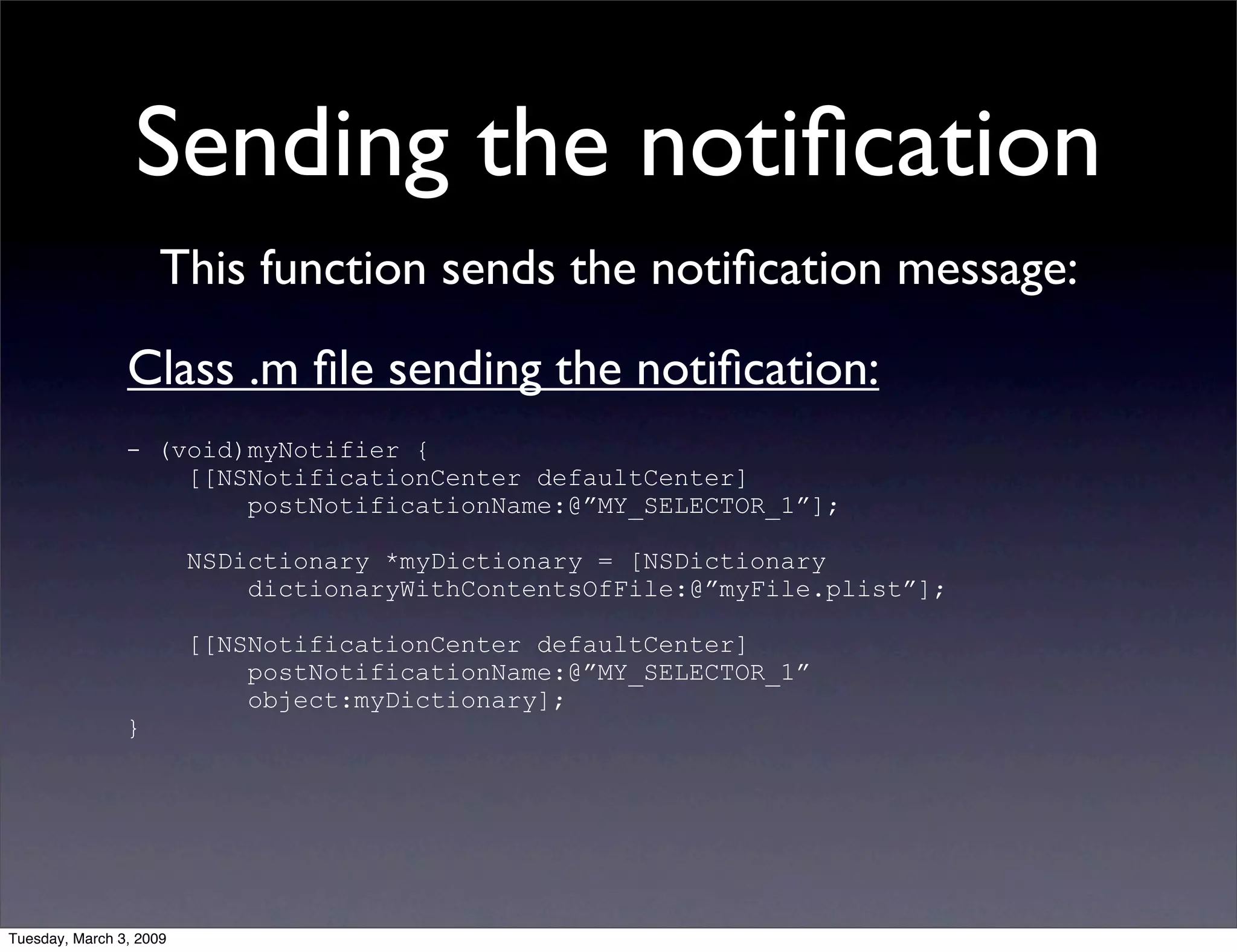 NSNotificationCenter vs. AppDelegate