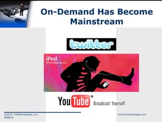 On-Demand Has Become Mainstream 