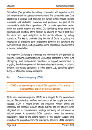 Cimic Handbook | PDF