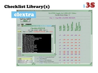 Checklist Library(s)
 