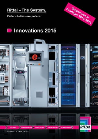 Innovations 2015
Supplement to
Catalogue 2014/2015
 