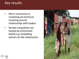 Gender equitable pig business hubs in Uganda 