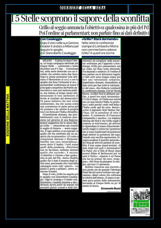 EDIZIONEDELLAMATTINA
26-MAG-2014
foglio 1
pagina 6
 