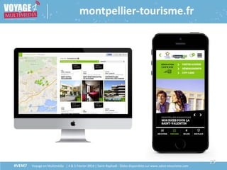 Etude de cas : chartreuse-tourisme.com
géolocalisation
Mobile First & expérience utilisateur (UX)
 