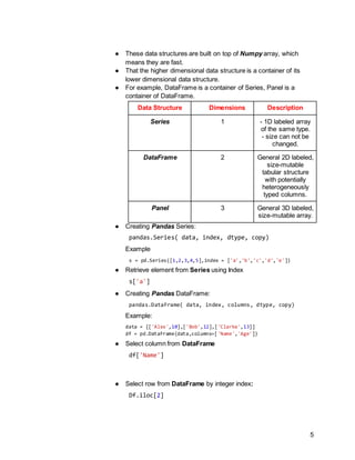 Machine learning Experiments report | DOCX