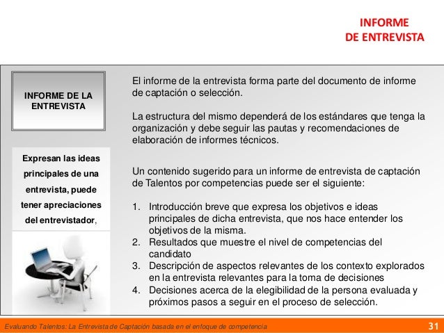 Presentación entrevista por competencias