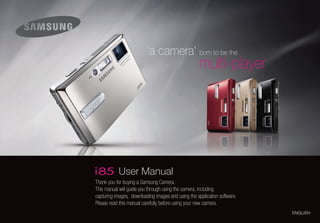 Samsung Camera i85 User Manual | PDF