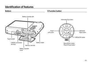 Samsung Camera i85 User Manual | PDF
