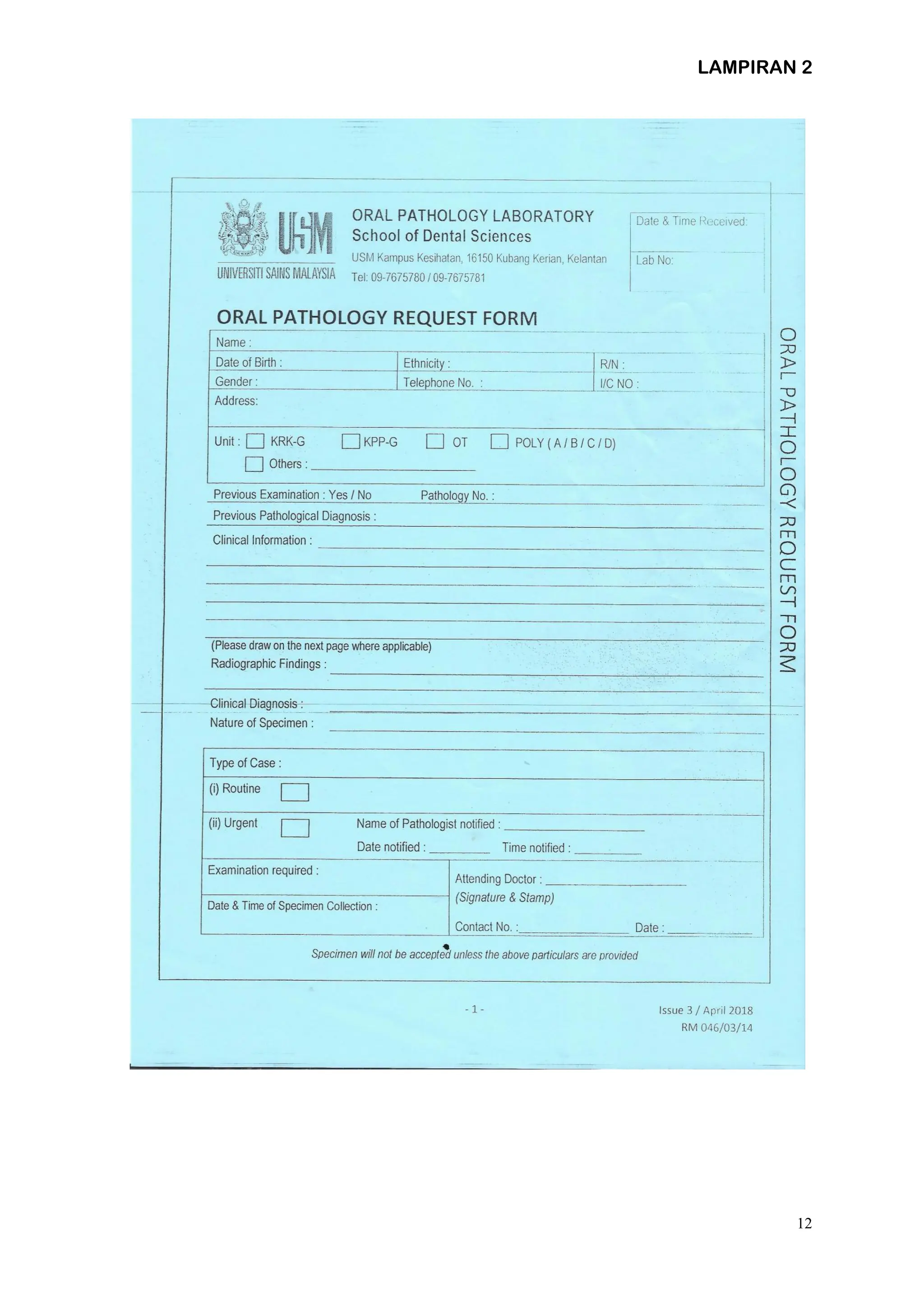 Buku Perkhidmatan Makmal Patologi Oral Edisi 5 1 Pdf