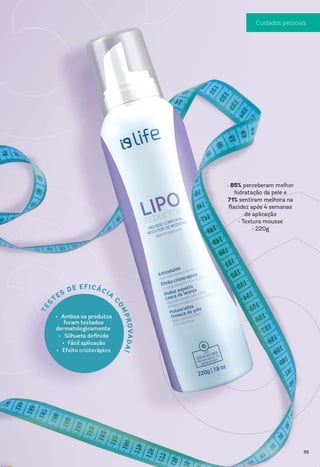 95
Cuidados pessoais
 