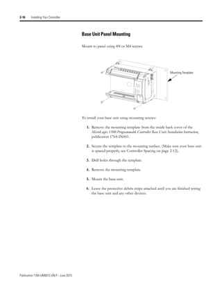 Manual de PLC Micrologix 1500 