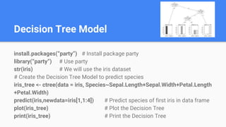 Machine learning in R | PPT