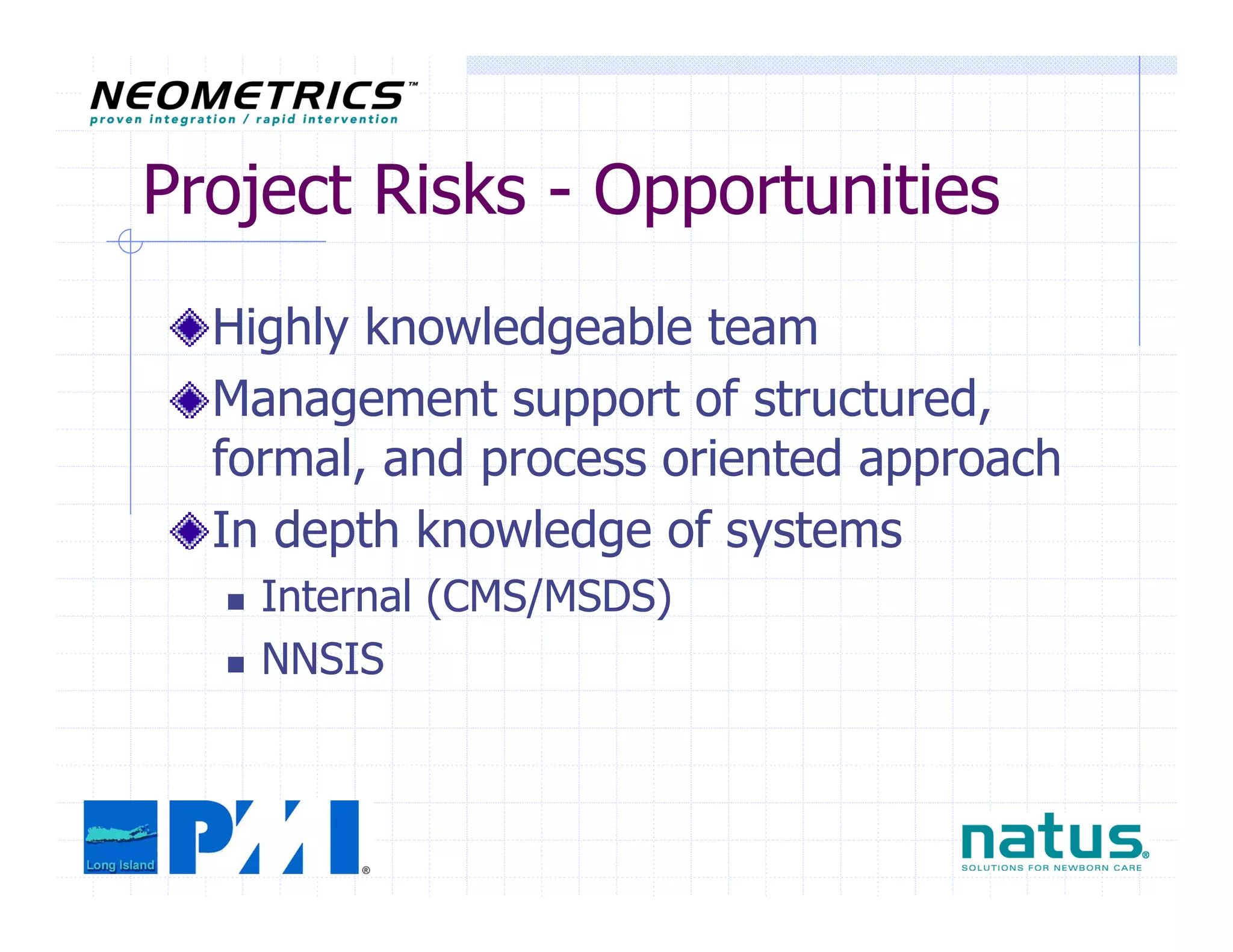 PMILIC Project of the Year 2005