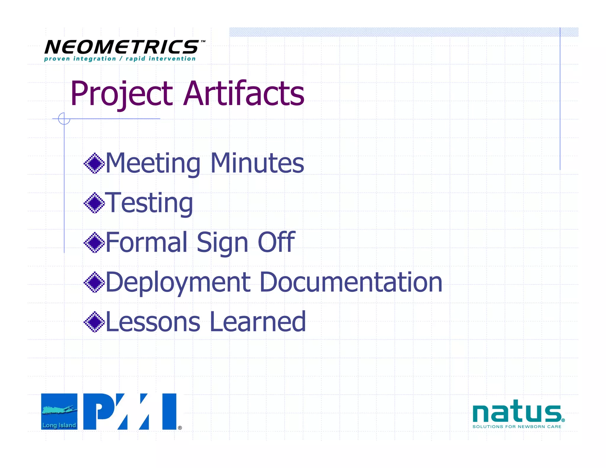 PMILIC Project of the Year 2005