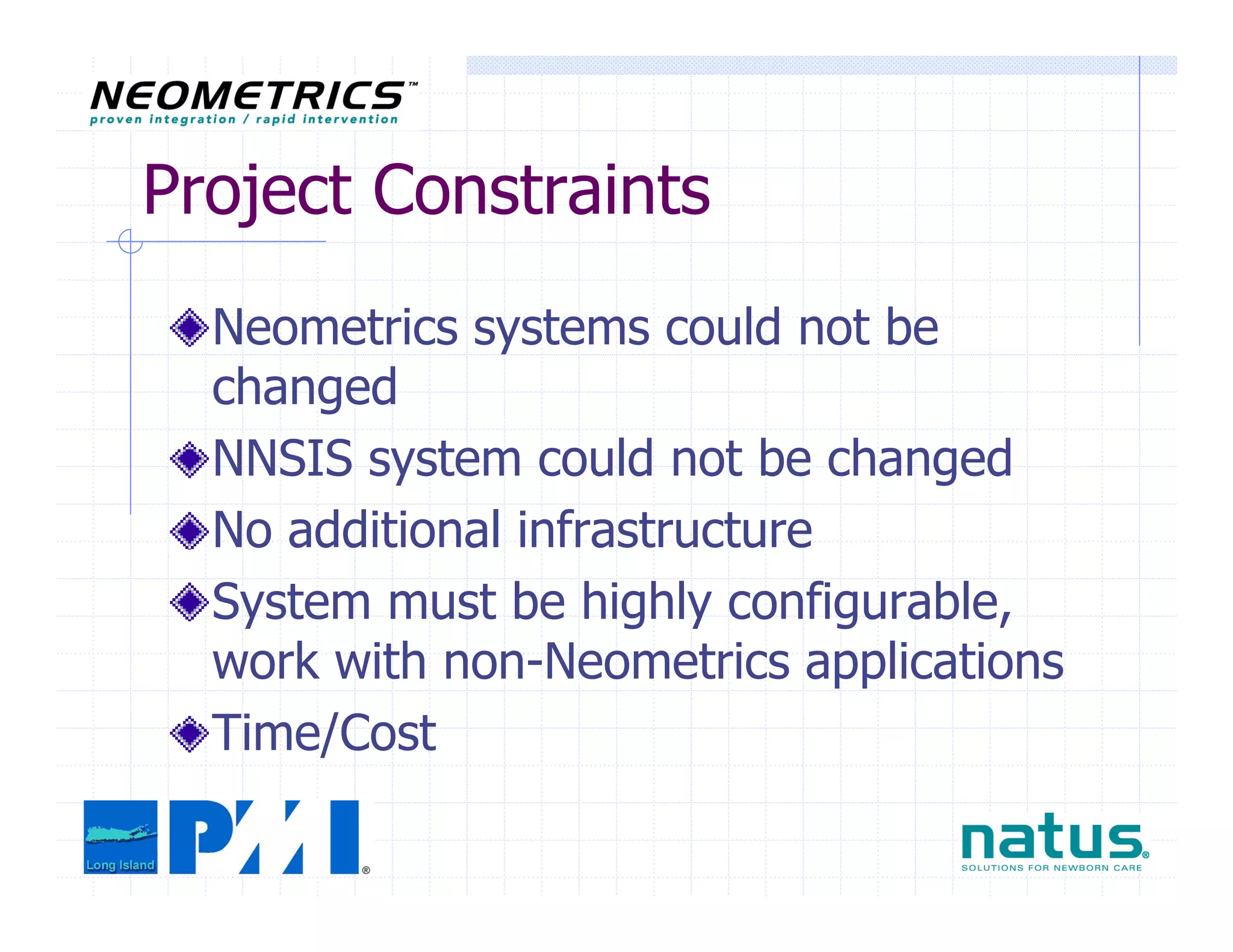 PMILIC Project of the Year 2005