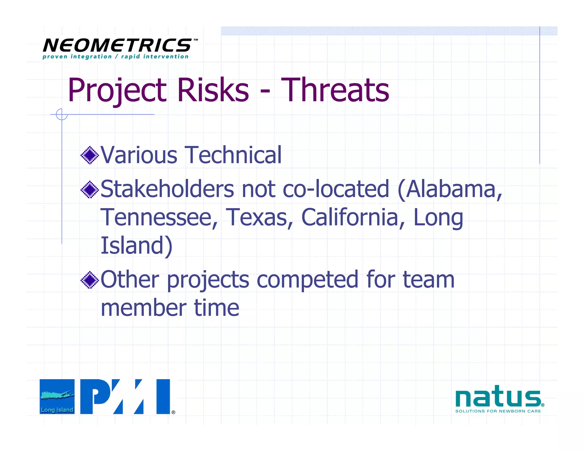 PMILIC Project of the Year 2005