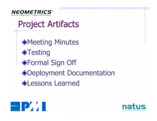 PMILIC Project of the Year 2005