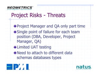 PMILIC Project of the Year 2005