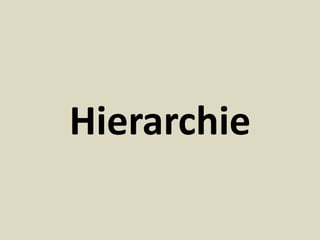 Hierarchie<br />