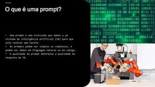 IA na Educação- esta apresentação fala sobre a IA e sua utilização na ...