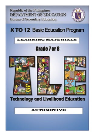 LEARNING MATERIALS
AUTOMOTIVE
 