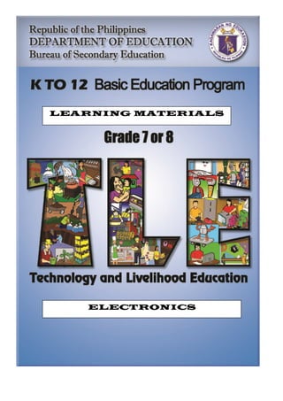 Table of Contents
LEARNING MATERIALS
ELECTRONICS
 