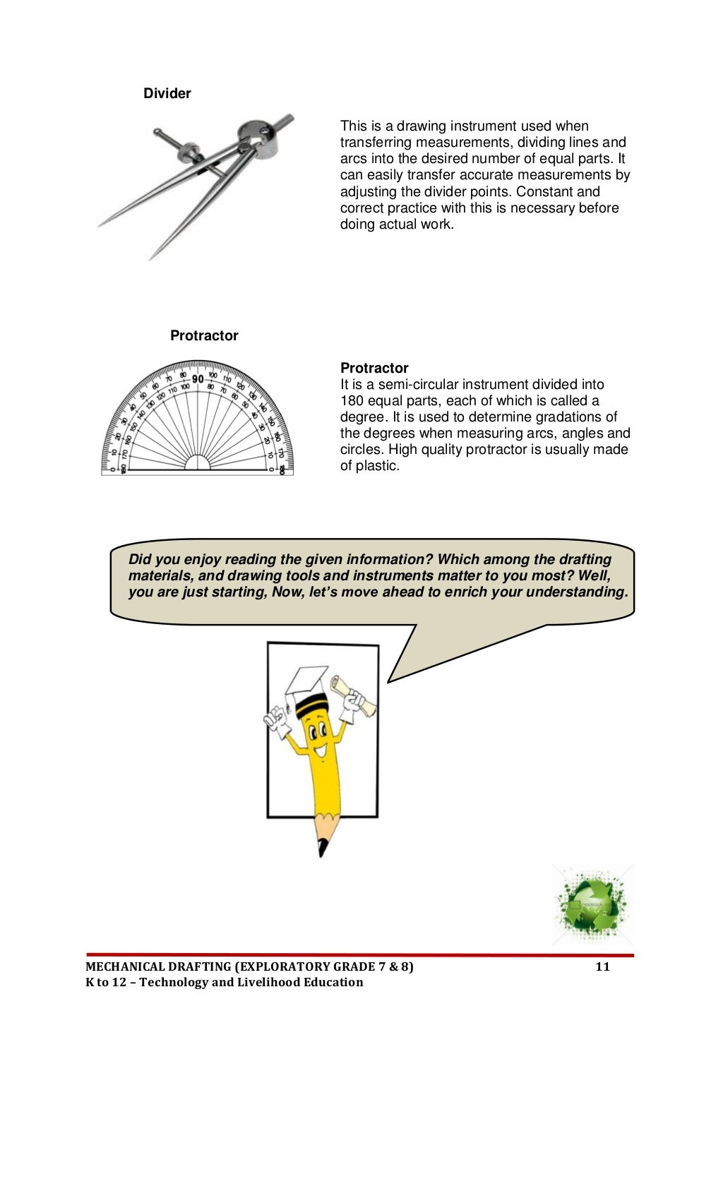 LEARNING MATERIALS GRADE 7 TO 8