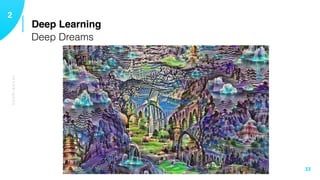 TECHNIQUES
Deep Learning
12
33
Deep Dreams
 
