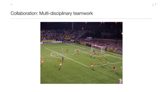 47




Collaboration: Multi-disciplinary teamwork
 
