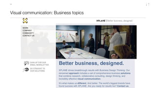 54




Visual communication: Business topics
 