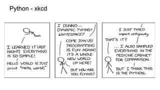 Python - xkcd
 