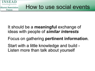 Prepare ideas to discuss