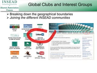 3. What to expect from Inseadand Alumni Association