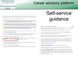 Whom to network withThe diversity of the alumni network: Inseadalumni work across 50 sectorsTop 10 industries