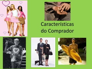 Características
do Comprador
 