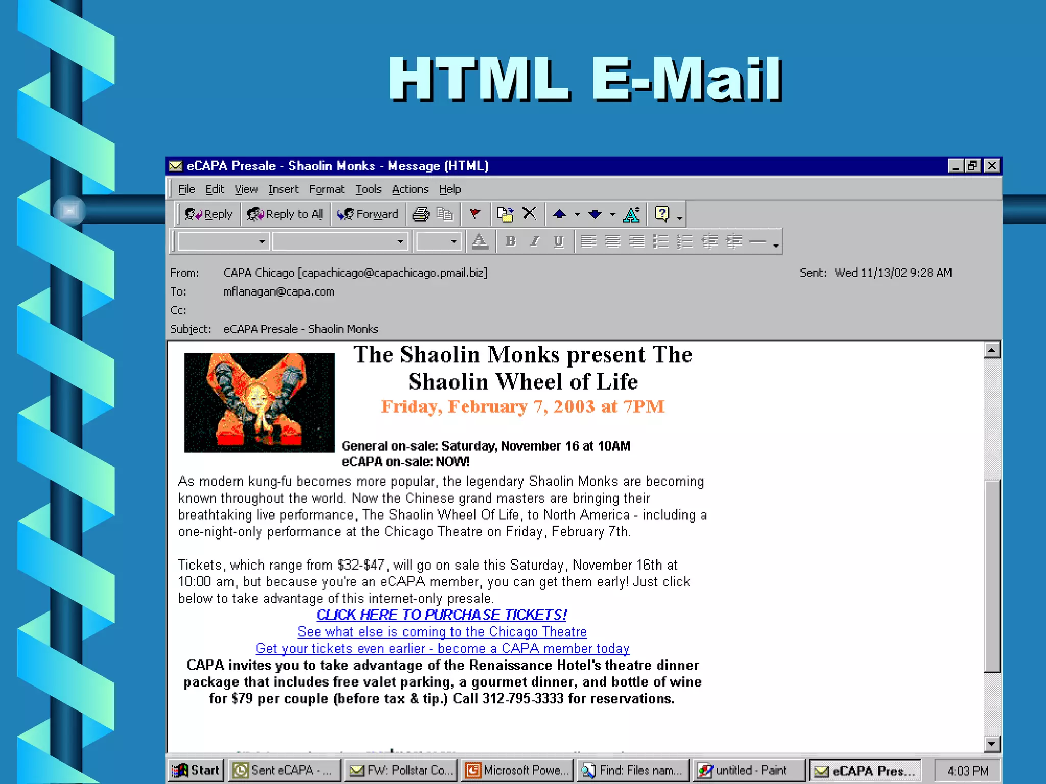 HTML E-Mail 