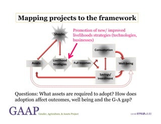 Gender, Agriculture and Assets Project: A model for research and capacity building