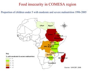 Exploiting opportunities in intra-regional trade in food staples in COMESA region