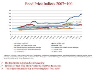 Exploiting opportunities in intra-regional trade in food staples in COMESA region
