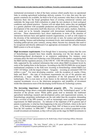 The Bioeconomy in Latin America and the Caribbean: Towards a socioeconomic research agenda