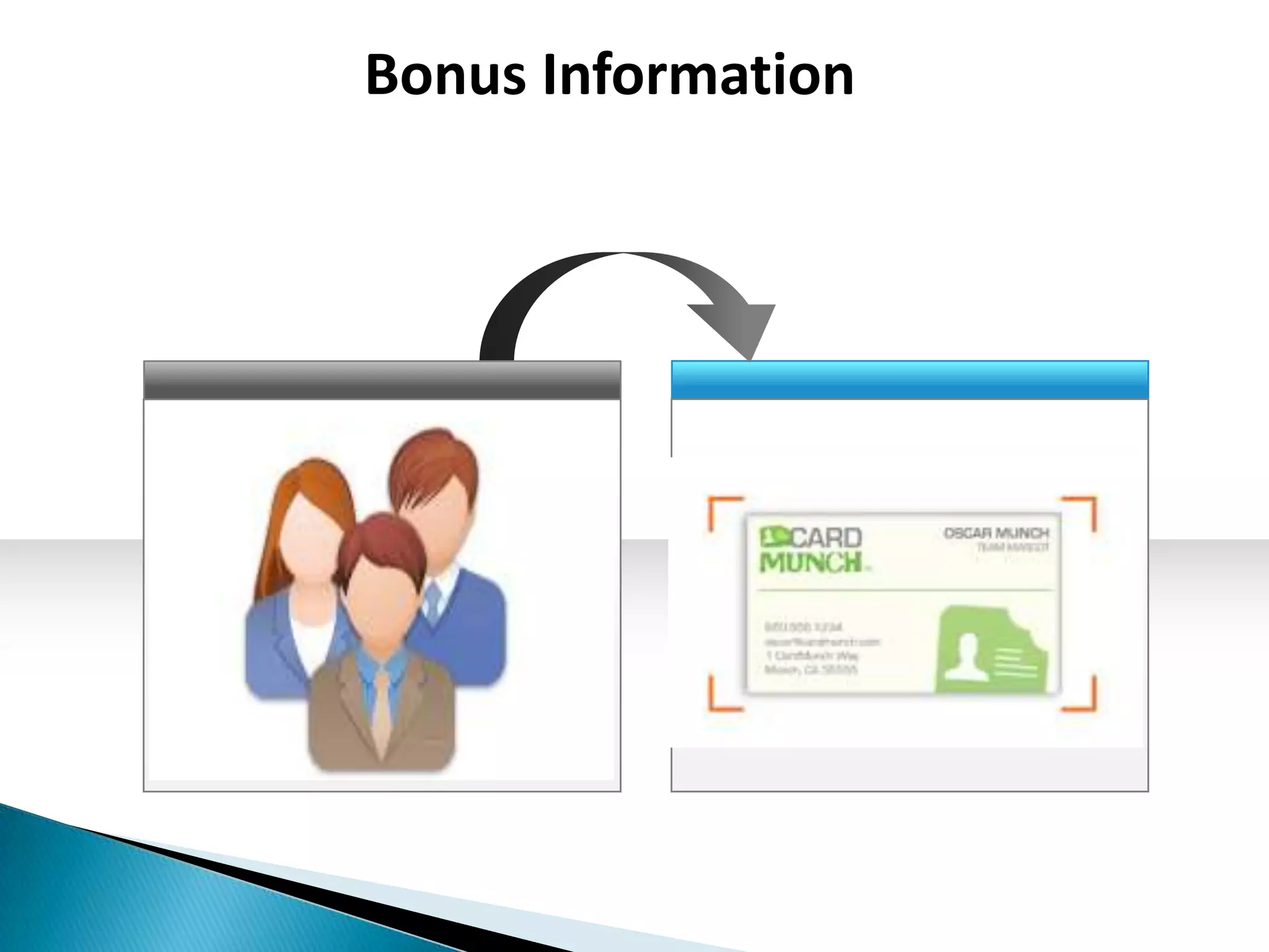 Bonus Information




Do not spam for
connections!
Intentionally or
unintentionally
 