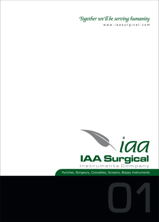 IAA Surgical Catalogue P01