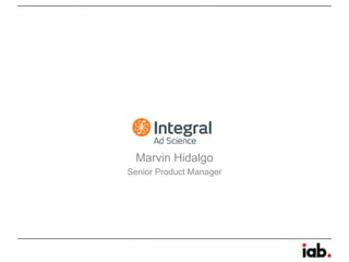 Marvin Hidalgo
Senior Product Manager
 