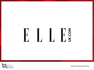 Data-Driven Media Relations

 