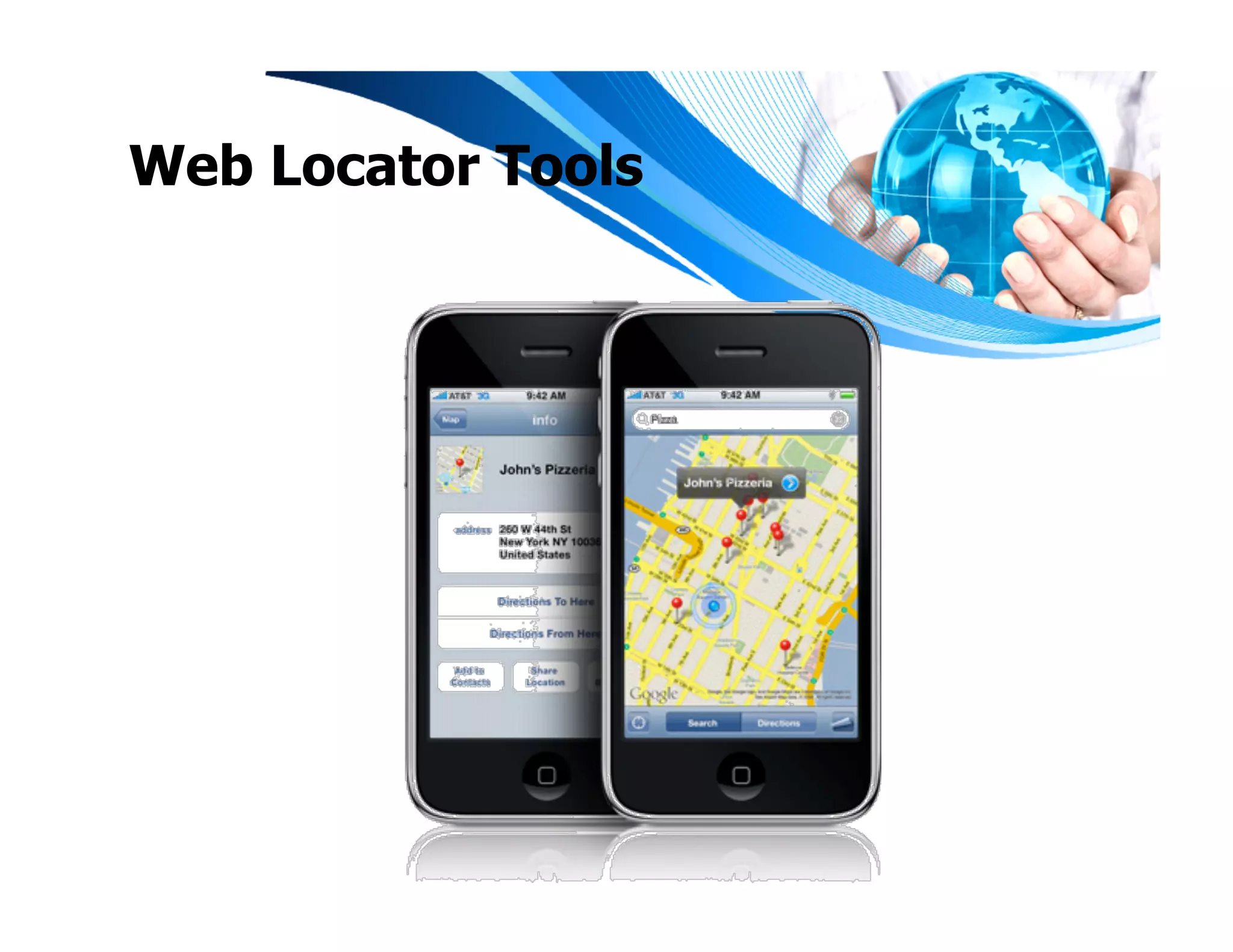 Web Locator Tools
 